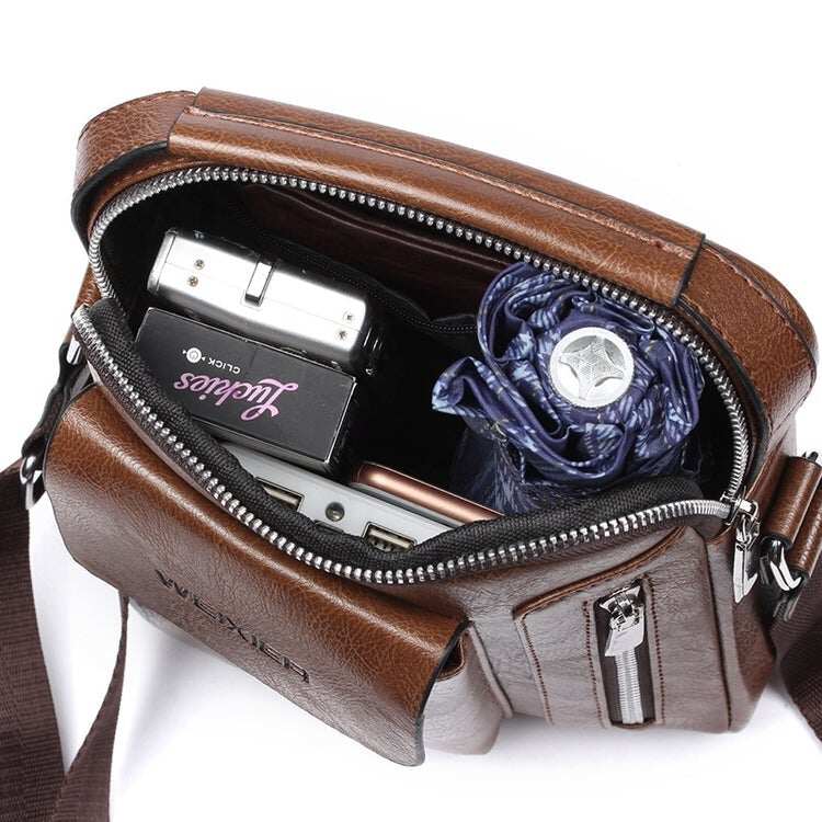 Męska torba na ramię Vintage Crossbody Torby Messenger Torby
