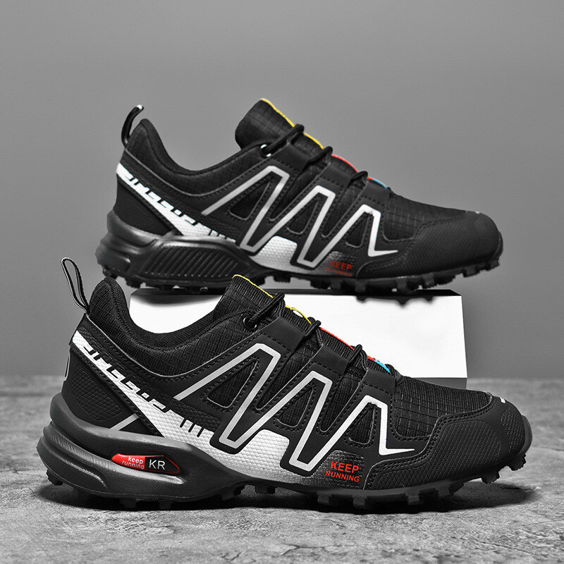 sapatos casuais de corrida cross-country salomon outdoor sapatos de caminhada masculinos
