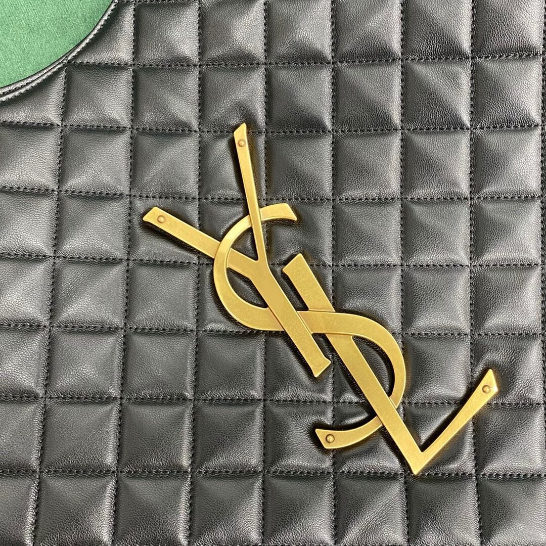 Bolsa tote de pele de carneiro YSL icare