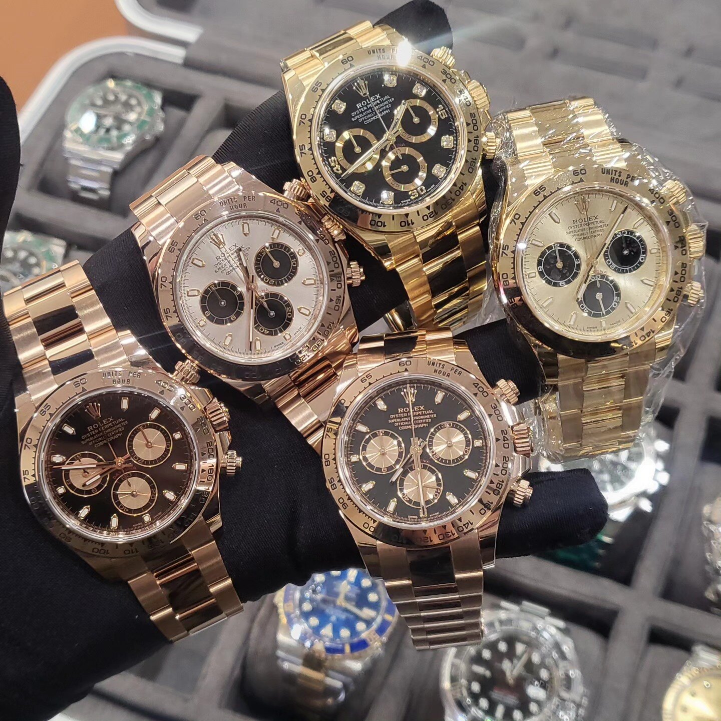 ROLEX ouro amarelo Daytona 40mm