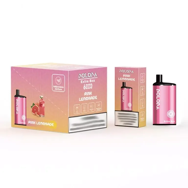 DOLODA Extra Box 6000 Puffs Disposable Vape Banana Ice