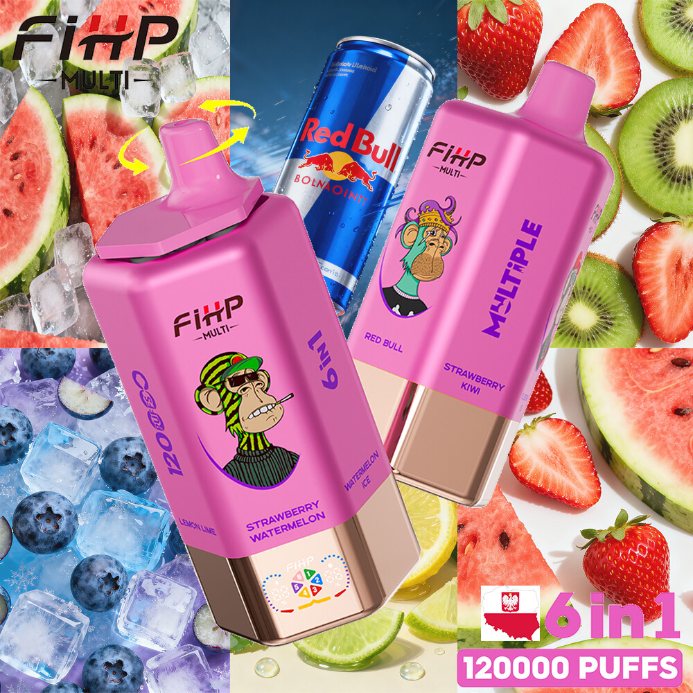 FIHP Vape s šestimi okusi (120.000 vdihov)