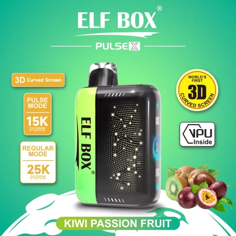 ELF BOX PULSE X 25000 Puffs Peach Ice