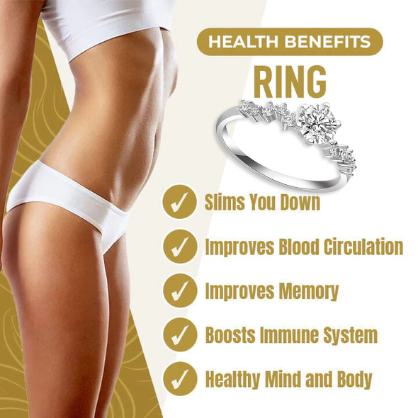 MOISSANITE MAGNETOLOGY LYMPHVITY RING（ОТСТЪПКА ЗА ОГРАНИЧЕНО ВРЕМЕ 🔥 ПОСЛЕДЕН ДЕН）