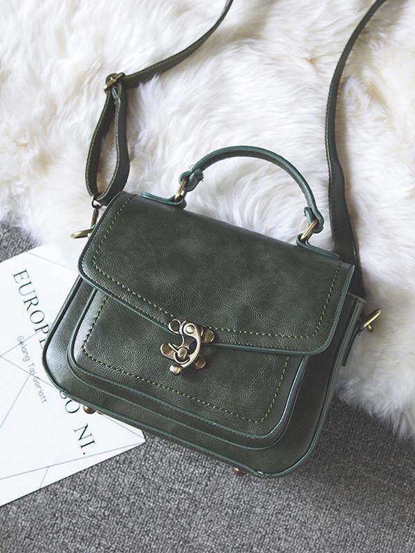 Bolsa de couro lavada vintage exclusiva