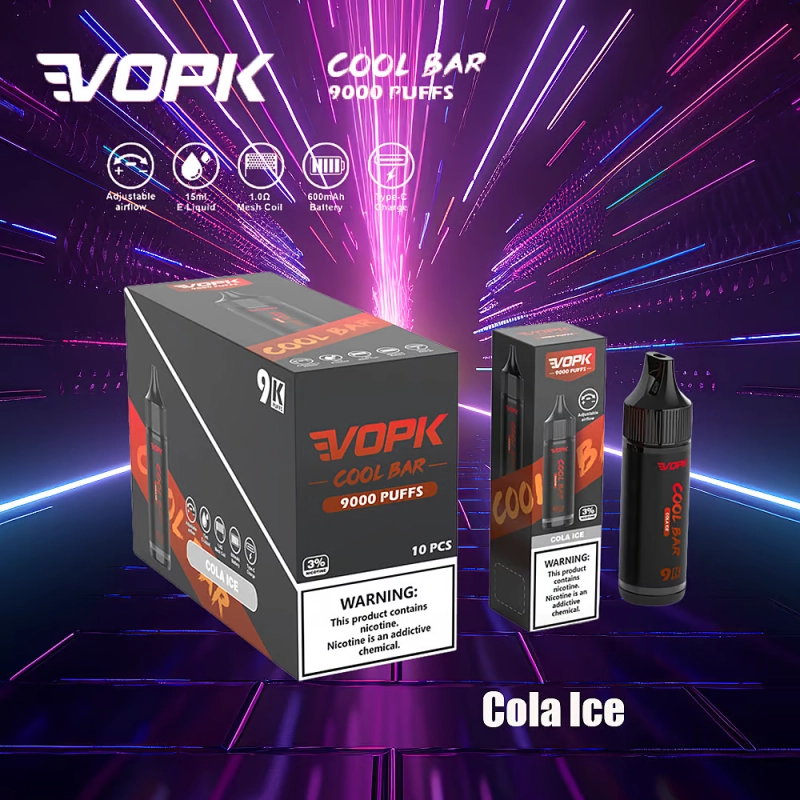 vopk cool bar 9000 puffs Watermelon Ice