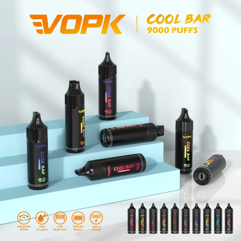 vopk cool bar 9000 puffs Random flavors(fast delivery)