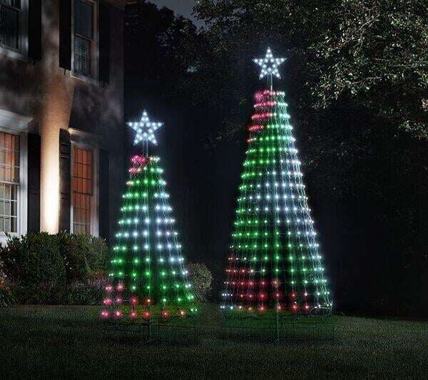 Show de luzes animado LED multicolorido para exterior(Pagamento no ato da entrega)