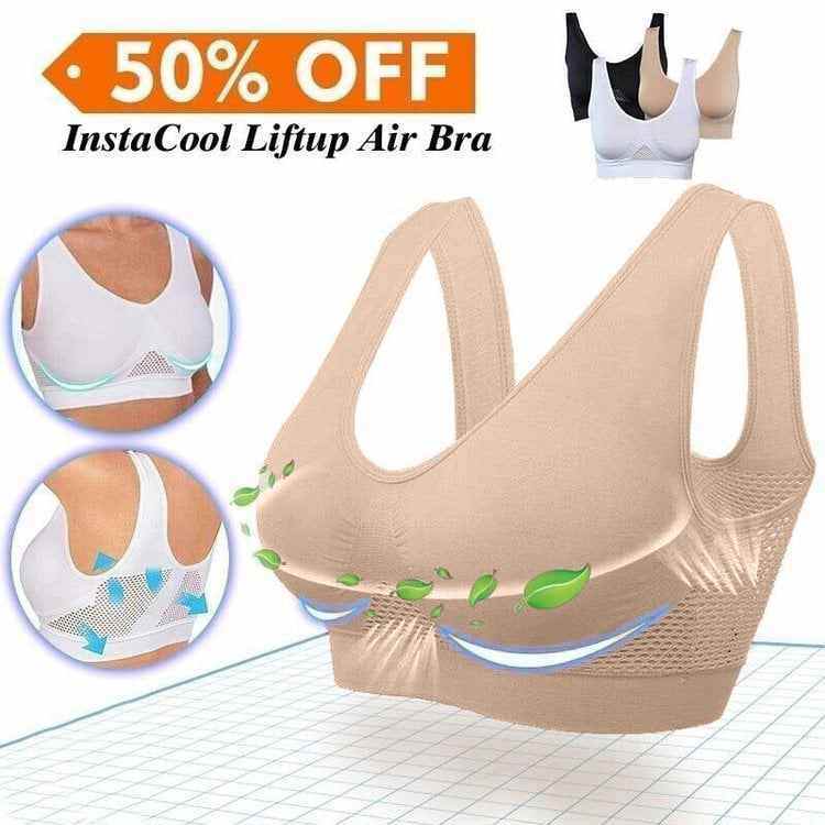 Promoção 50% de desconto-O sutiã LiftAir Ultra-Breeze- Frete grátis