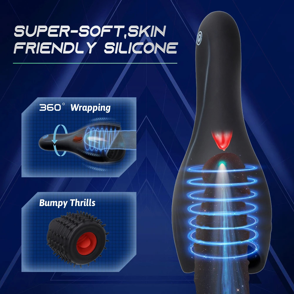 🎁🎁2024 Нов продукт 💥-Вибриращ масажор за главата на пениса за мъже😍🎀