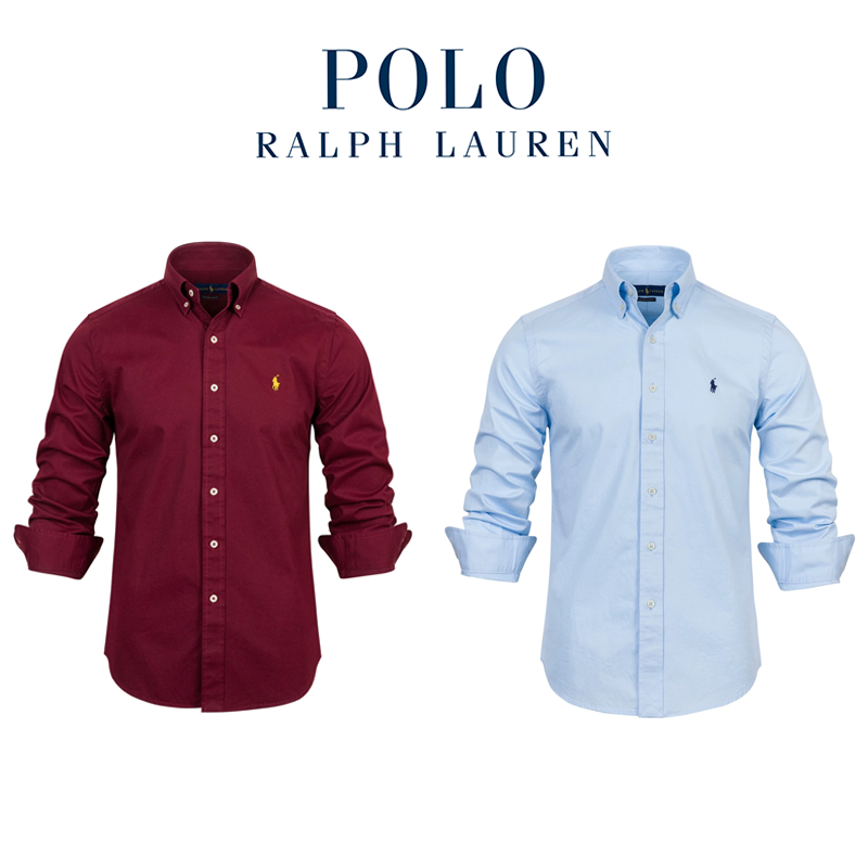 Camisas masculinas Ralph Lauren®, pacote com 2 unidades