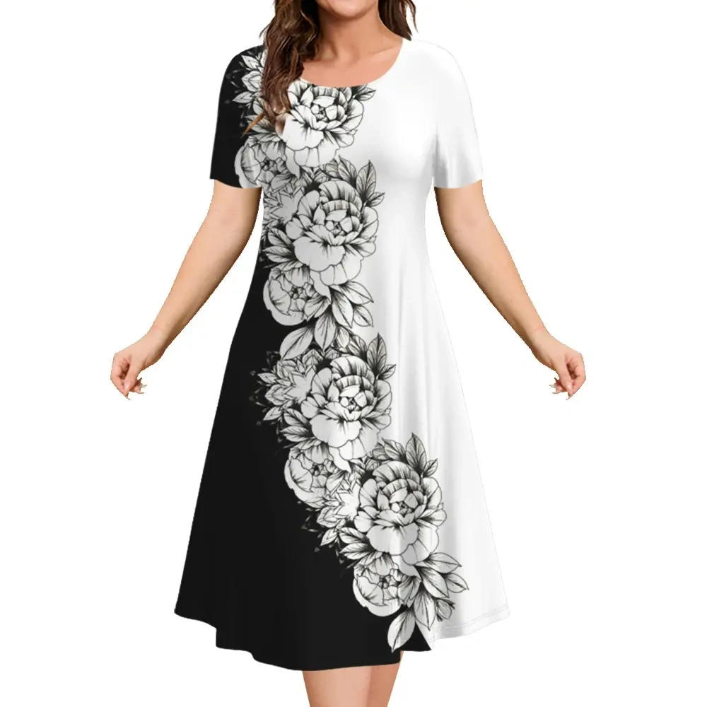 😍【XS-5XL】Roupas estampadas femininas europeias e americanas