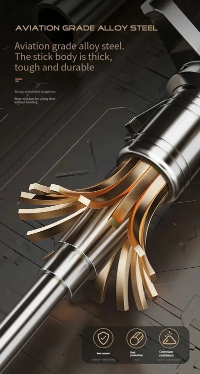 🏕️Ferramenta de segurança multifuncional para caminhadas🔦