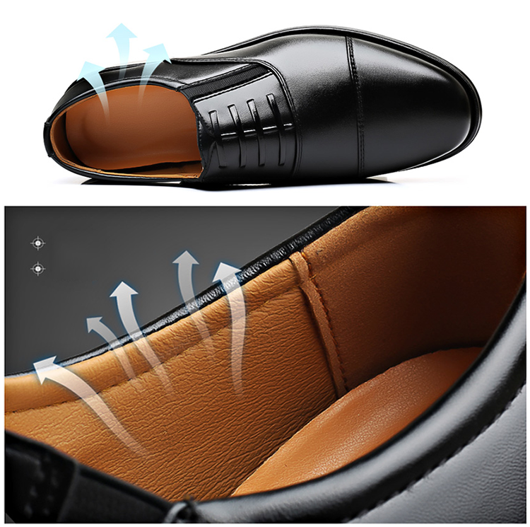 SAPATOS MASCULINOS DE COURO FORMAL PARA NEGÓCIOS