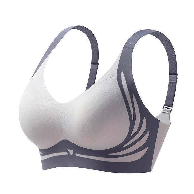 💕Sutiã push-up sem fio com levantamento e anti-gotas
