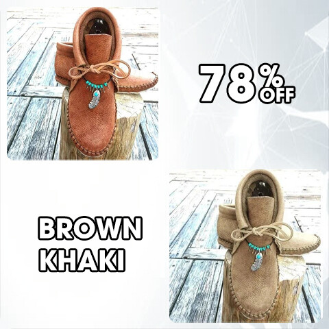 🔥ÚLTIMO DIA 49% OFF🔥 – BOTAS ORTOPÉDICAS DE TUBO CURTO 2023 PARA MULHERES COM PENAS