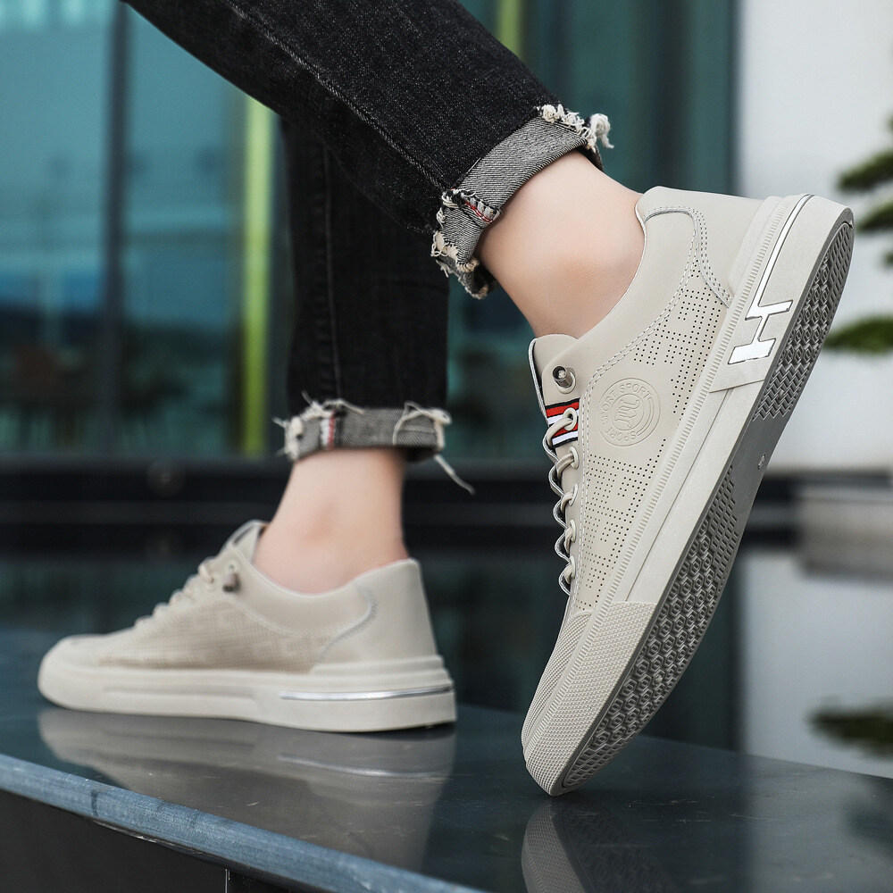 TÊNIS MASCULINO RESPIRÁVEL DE MALHA CASUAL