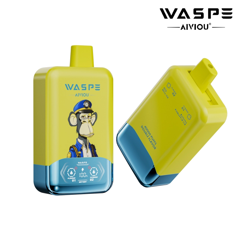 waspe 40000 puffs Banana Pineapple Ice + Red Bull Ice