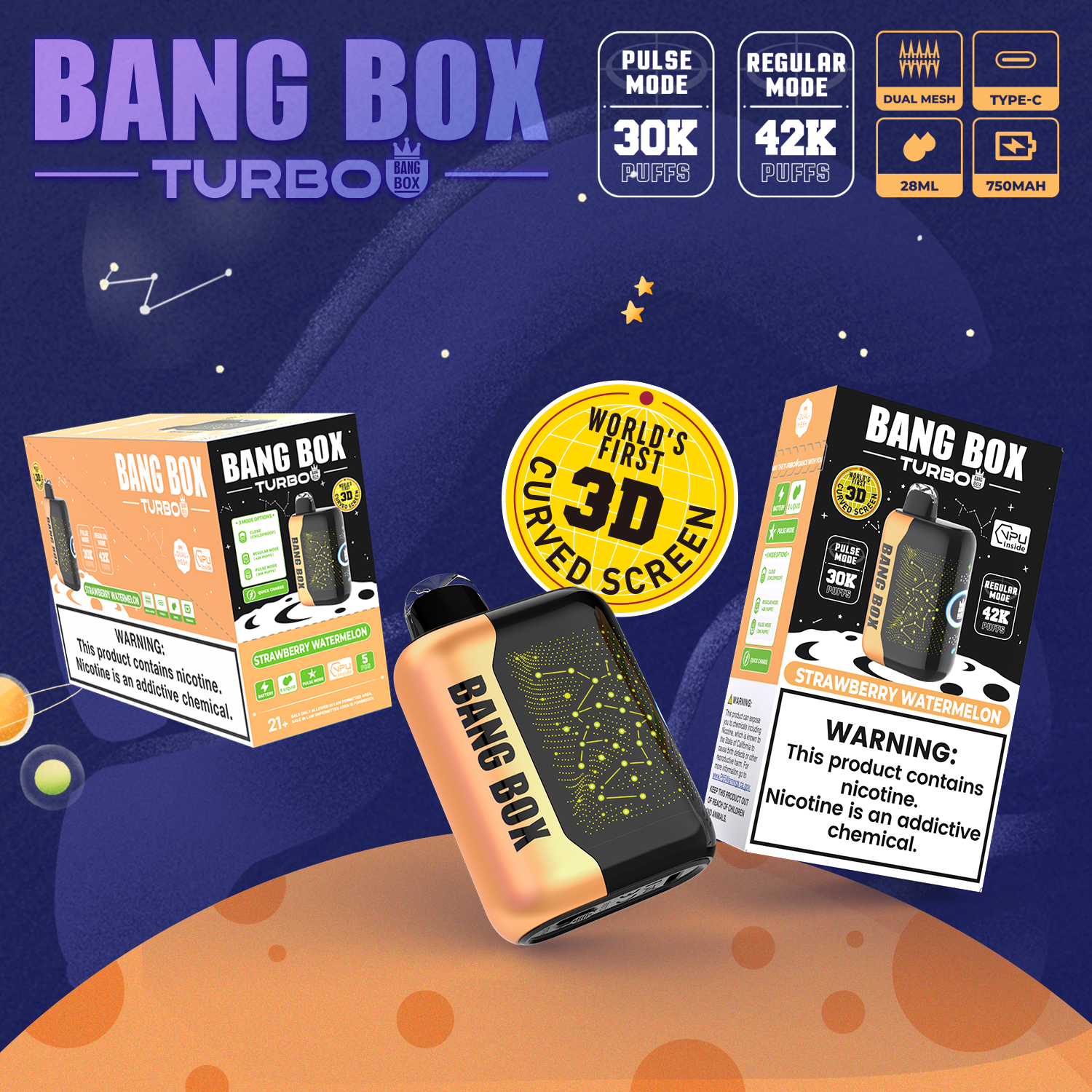 Bang Box TURBO 42000 puffs Vape