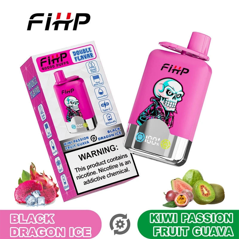 FIHP 40000 Puffs Blue Razz Lemonade & Cherry Cola Ice