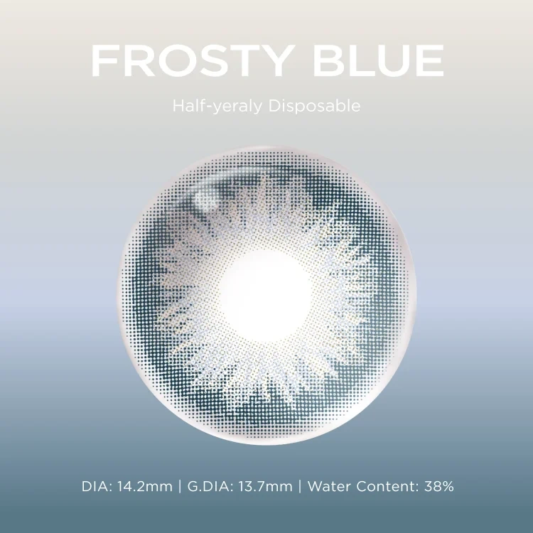 🔥 Buy one get one free ⌛ Frosty Blue / Moss Green（DIA : 14.2mm；G.DIA : 13.7mm；BC : 8.7mm） | 6 Months, 2 pcs