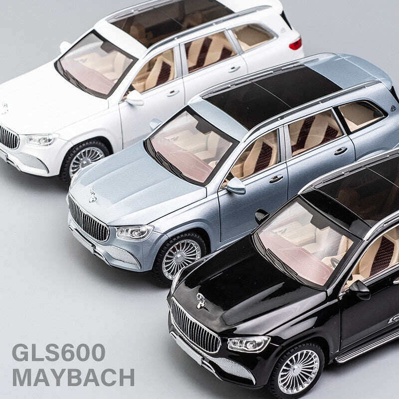 1:24 Mercedes Benz Maybach Gls600 Die Cast