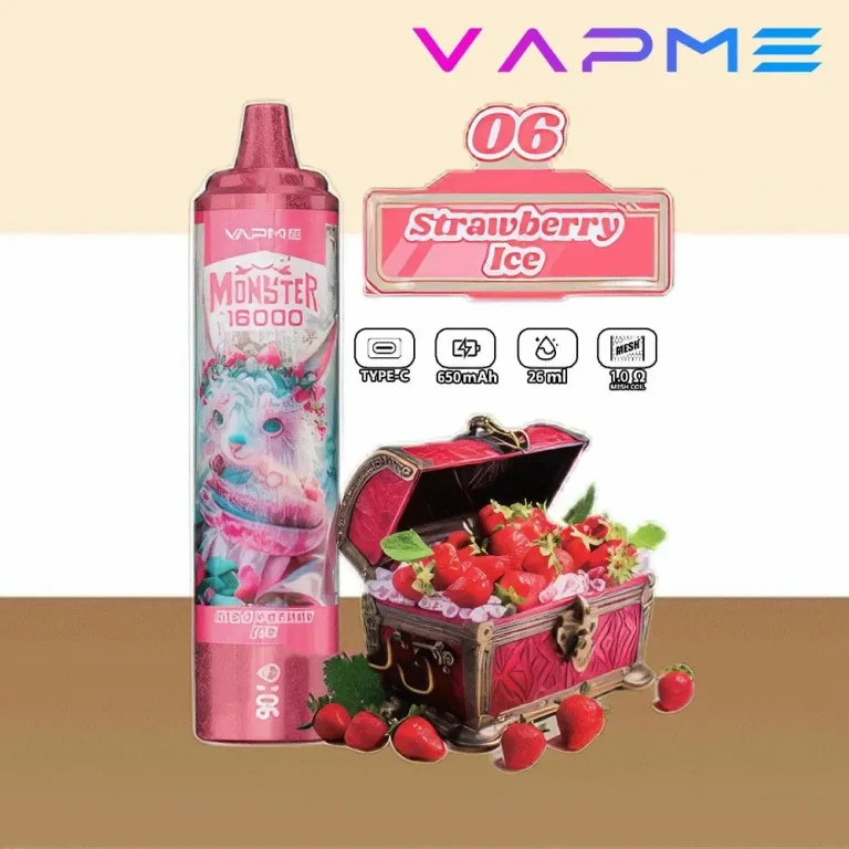 VAPME Monster 16000 Puffs Disposable Vape