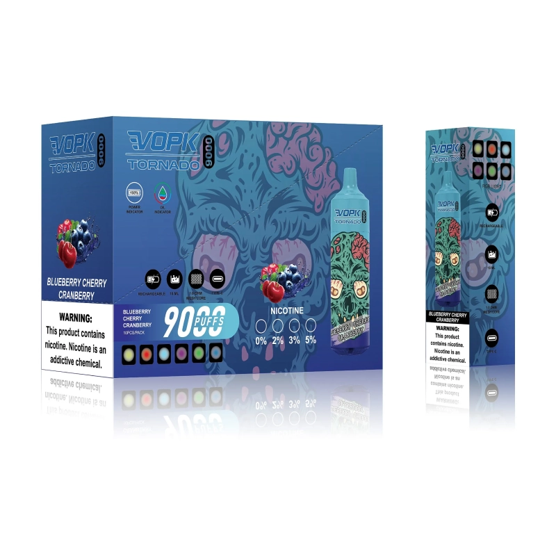 vopk tornado 9000 puffs Lemon Lime