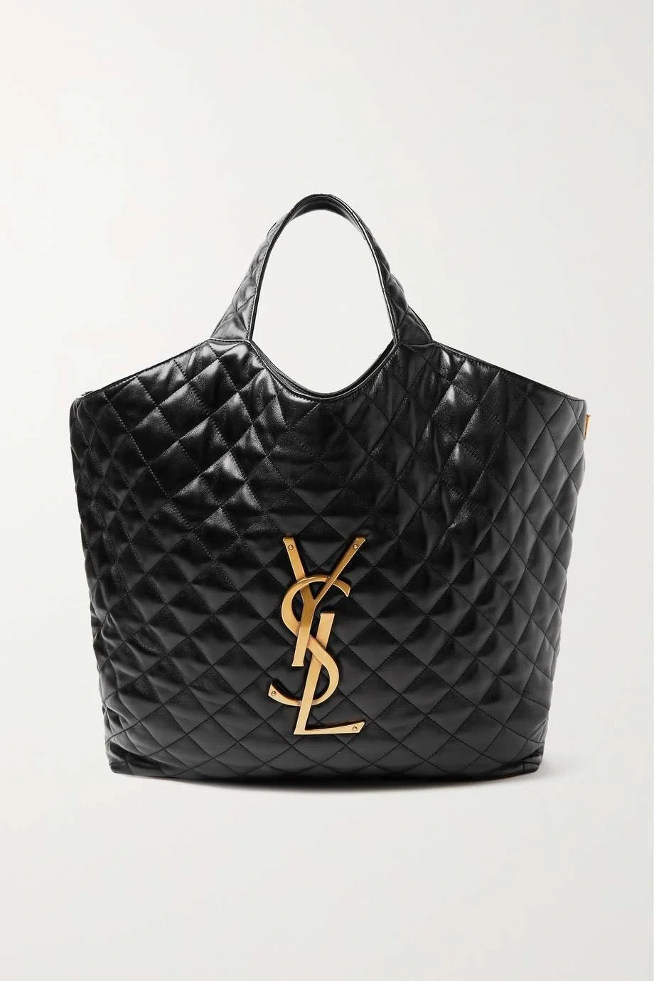 SAINT LAURENT Icare bolsa extra grande em pele acolchoada com detalhes