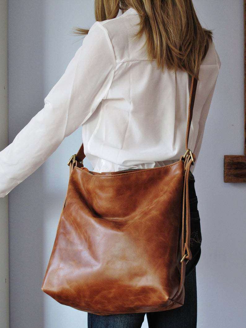 🔥Oferta Especial🔥Saco multifuncional de couro vintage
