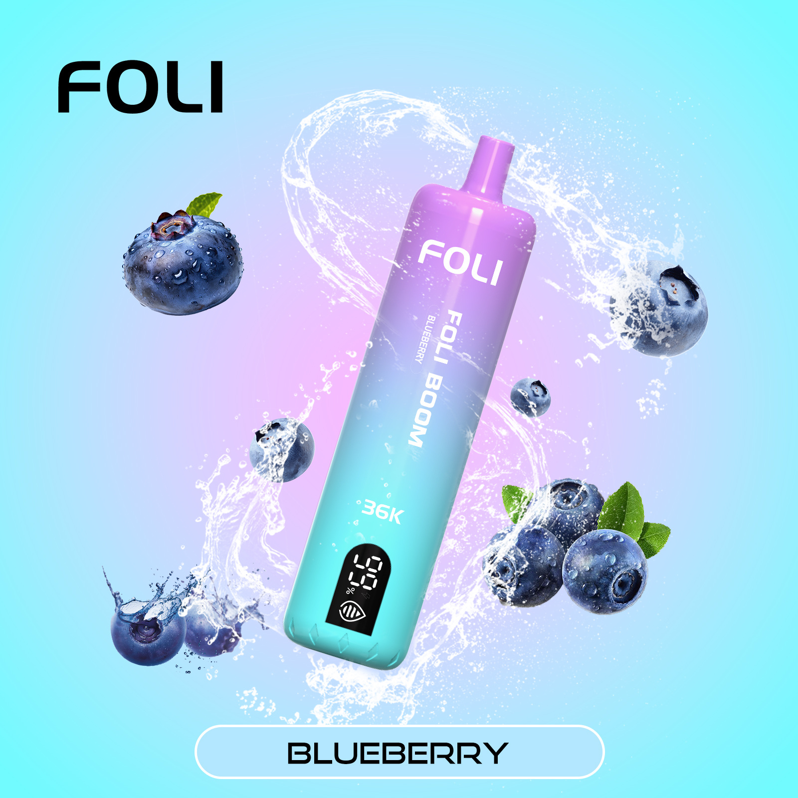 FOLI 36000 36K Puffs Najnowszy jednorazowy waporyzator