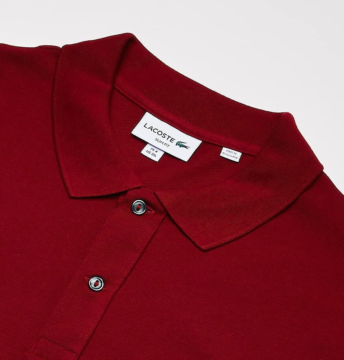 CAMISA POLO MASCULINA LACOSTE CLASSIC PIQUE SLIM FIT MANGA CURTA