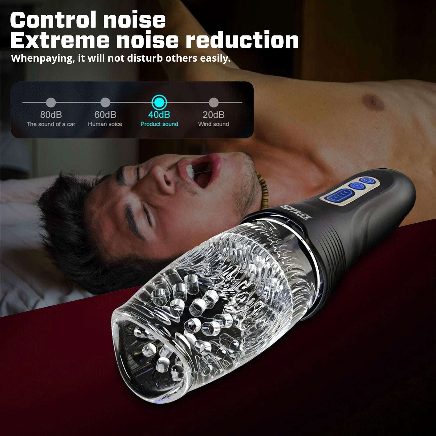 Светкавична разпродажба 2025 75% ОТСТЪПКА 🔥 FLUX-X Suptruck™ Дълбоко импулсно засмукване и чувствена вибрация с 10 режима