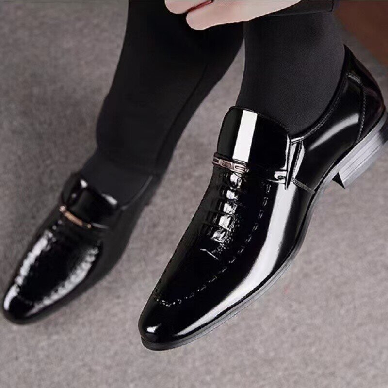 Sapato novos de couro de crocodilo | 50% de desconto🔥