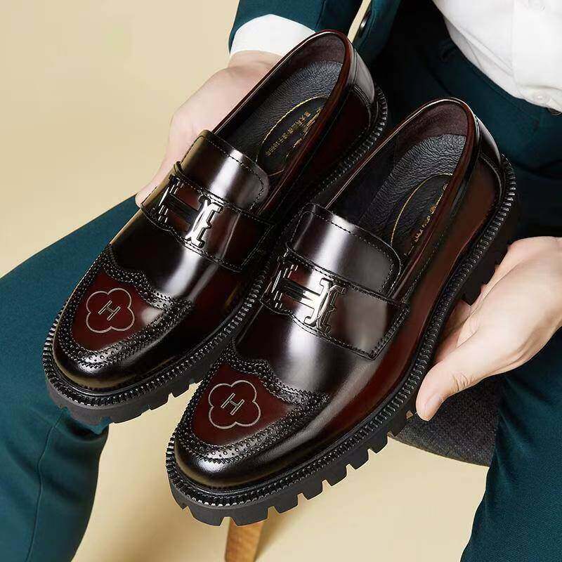 Mocassim de couro elegante e moderno para homem | 50% de desconto🔥