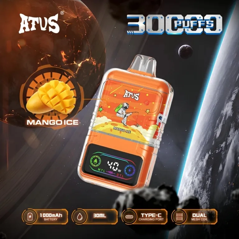 atvs 30k high capacity consistent vape Banana Orange Ice