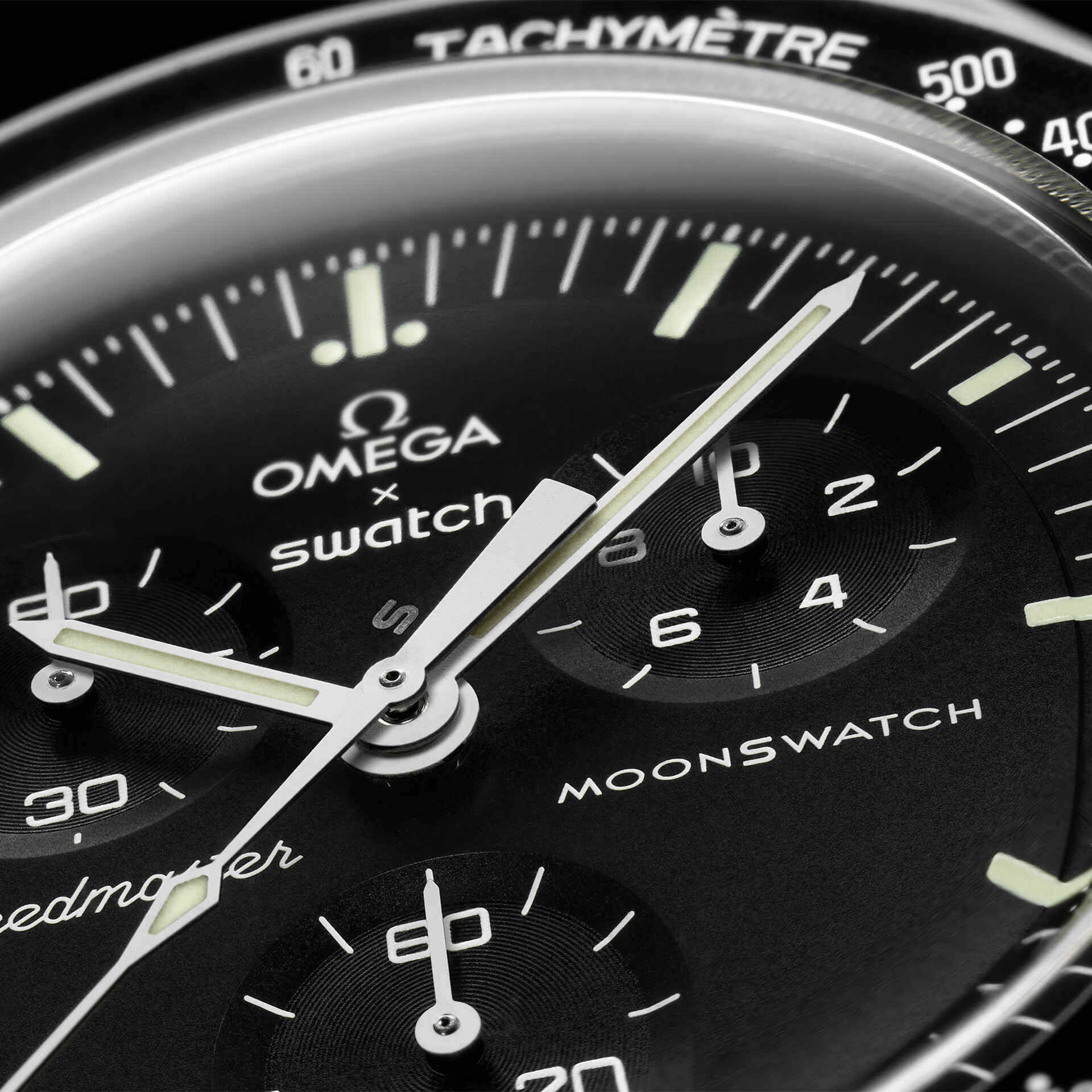 Relógios planetários de quartzo suíço de marca conjunta OMEGA x Swatch - lua