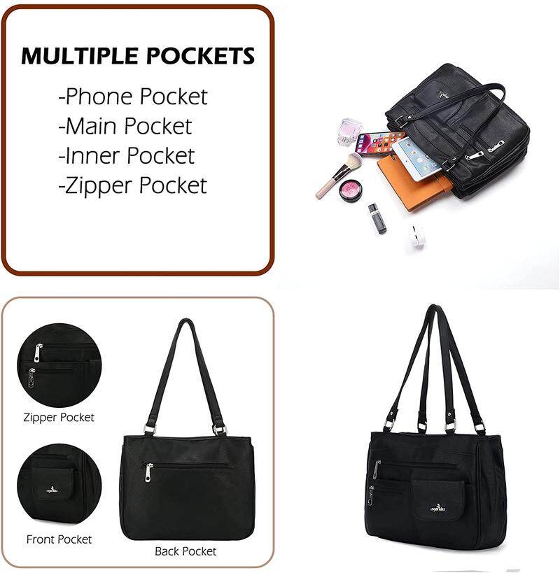 '-70% mais barato hoje- Bolsa multifuncional com três compartimentos