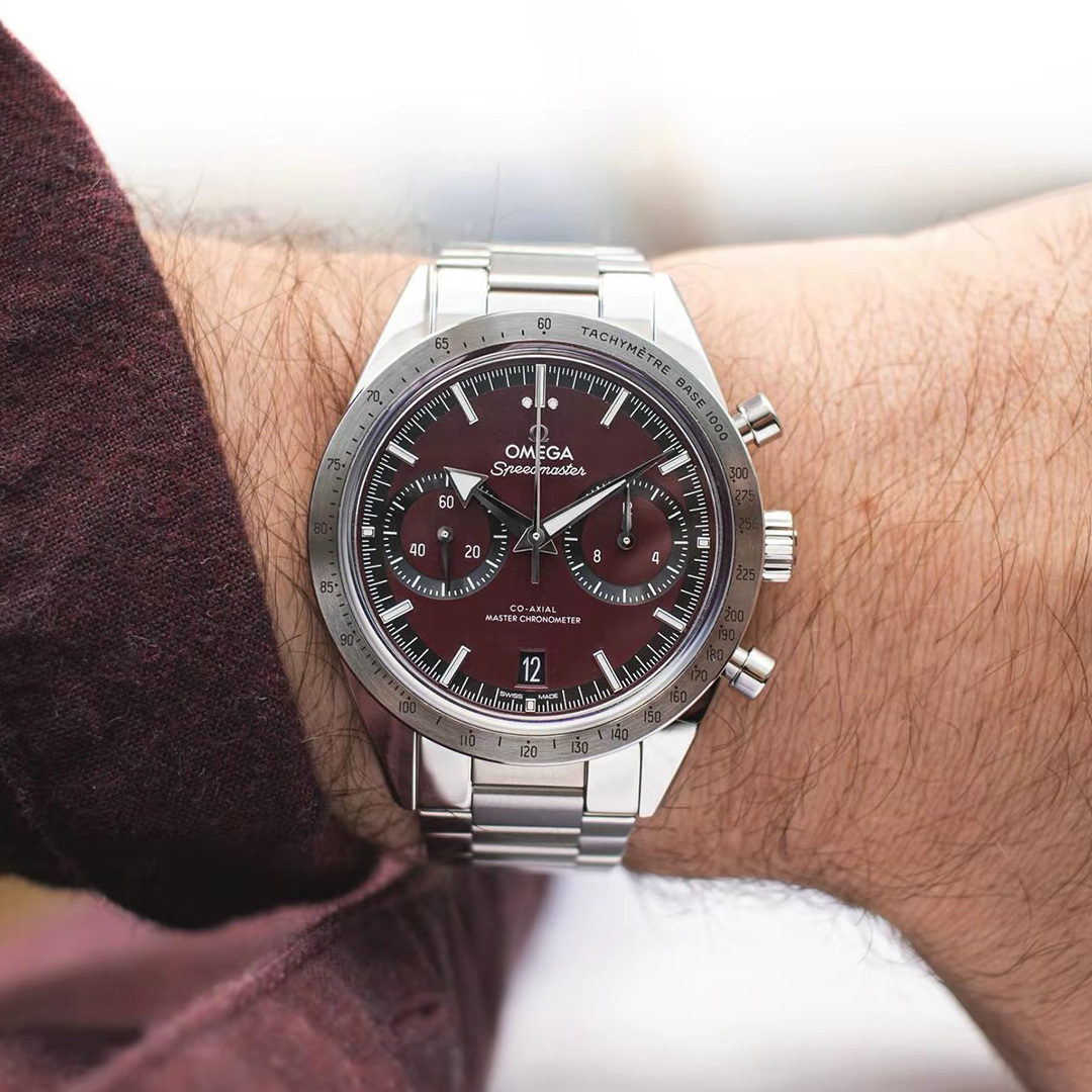 OMEGA Speedmaster 57 Co-Axial Master Chronometer Chronograph 40.5mm Mens Watch Red O33210415111001