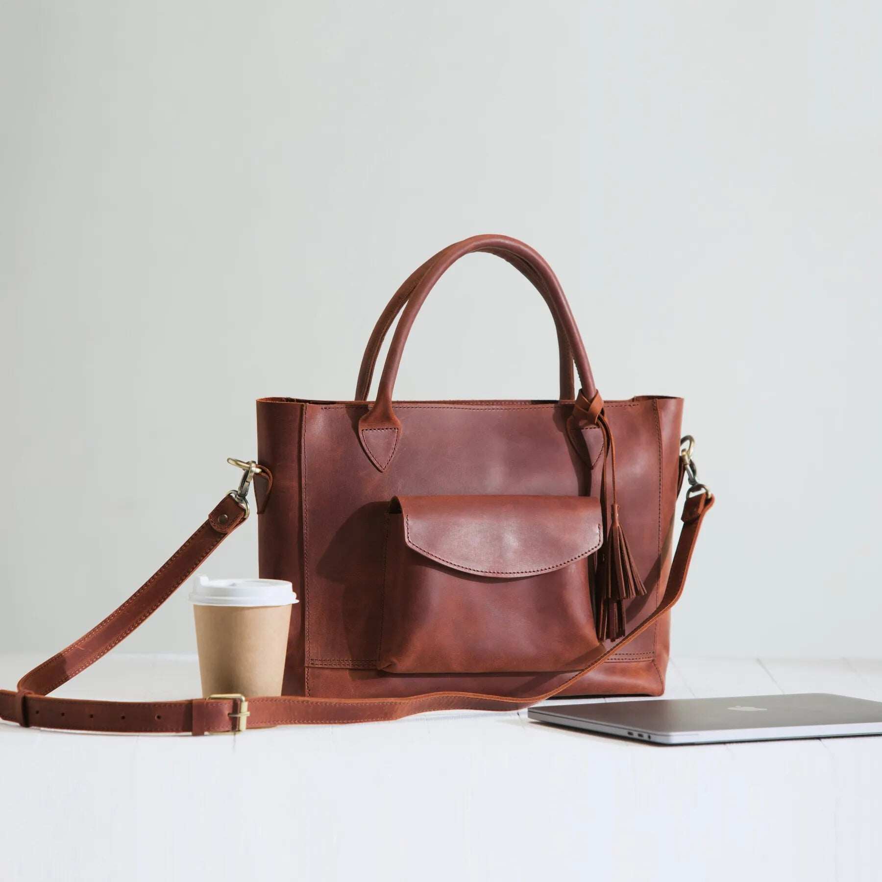 Bolsa retrô feminina de couro cera de óleo bolsa de bagagem de grande capacidade bolsa multifuncional