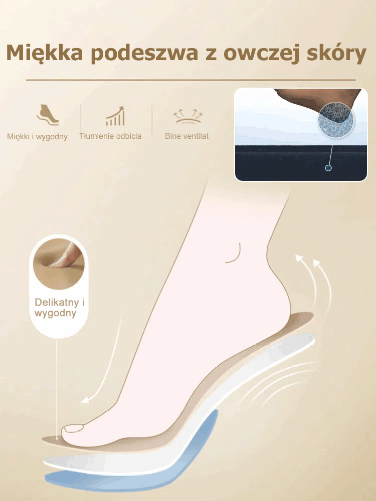 Botas elásticas femininas estilo britânico com dois pares de meias