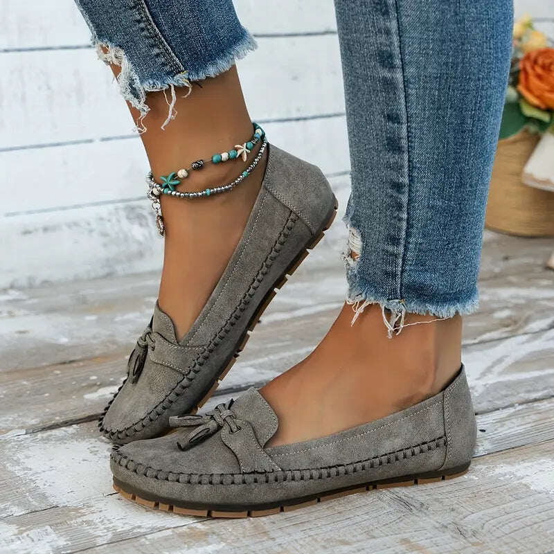 🔥 Oferta diária de 50% de desconto - Mocassins macios e confortáveis ​​em estilo feminino