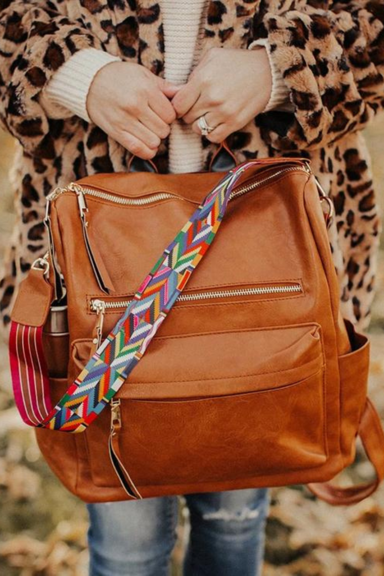 Bolsa de couro macio