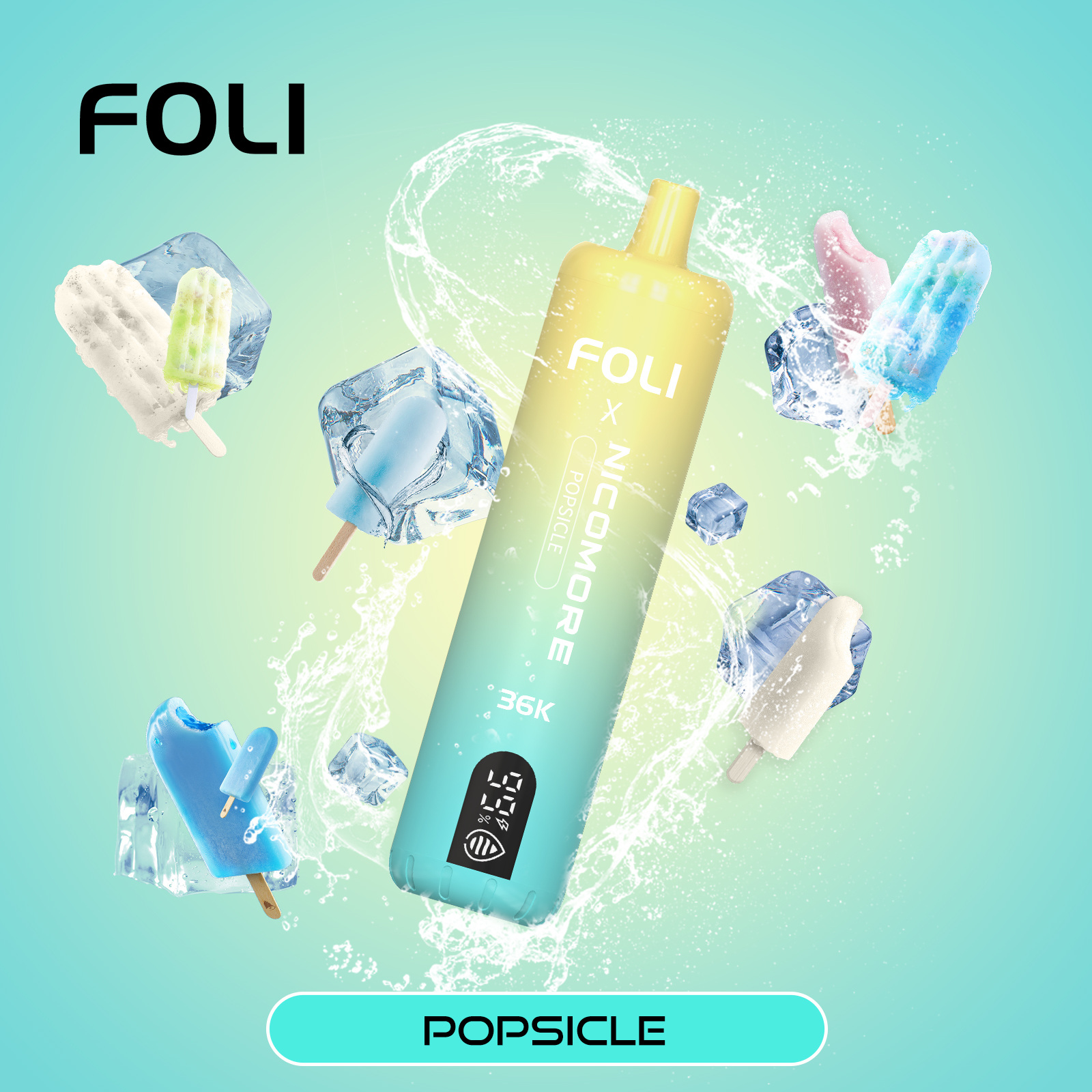 FOLI 36000 36K Puffs Najnowszy jednorazowy waporyzator