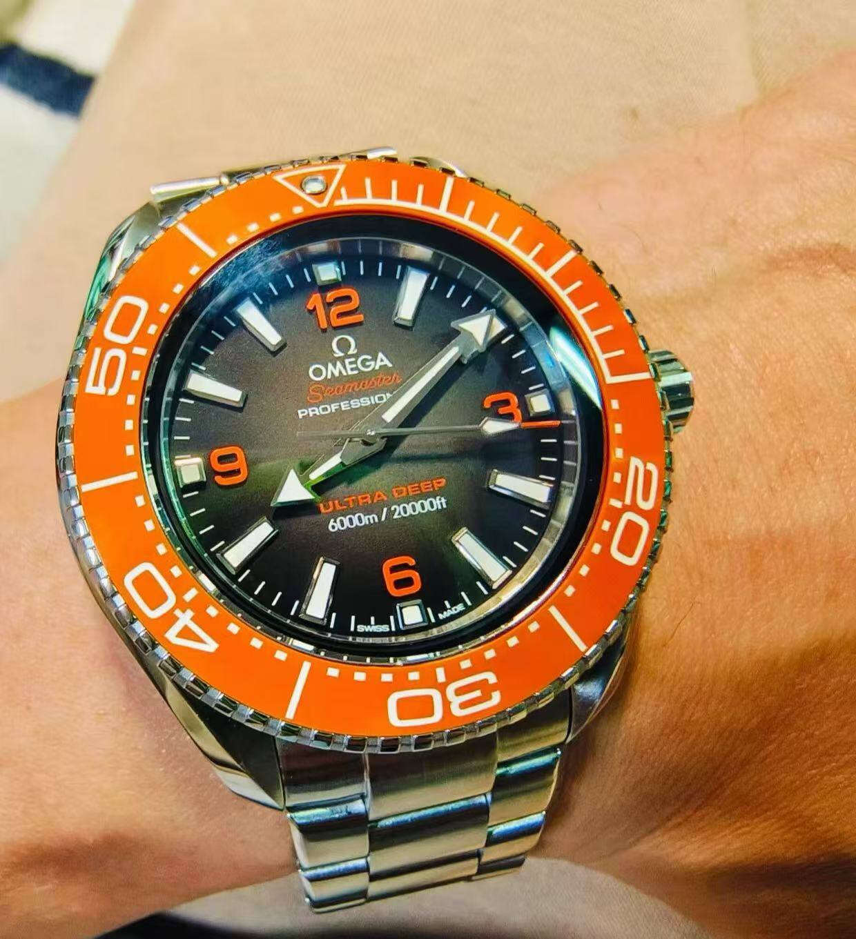 Omega Seamaster Planet Ocean 6000m Co-axial Master Chronometer 45.5mm