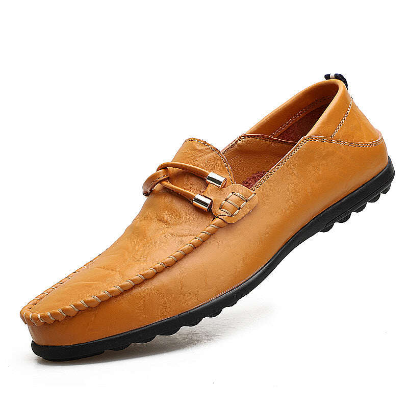 Mocassins de couro genuíno Cambridge