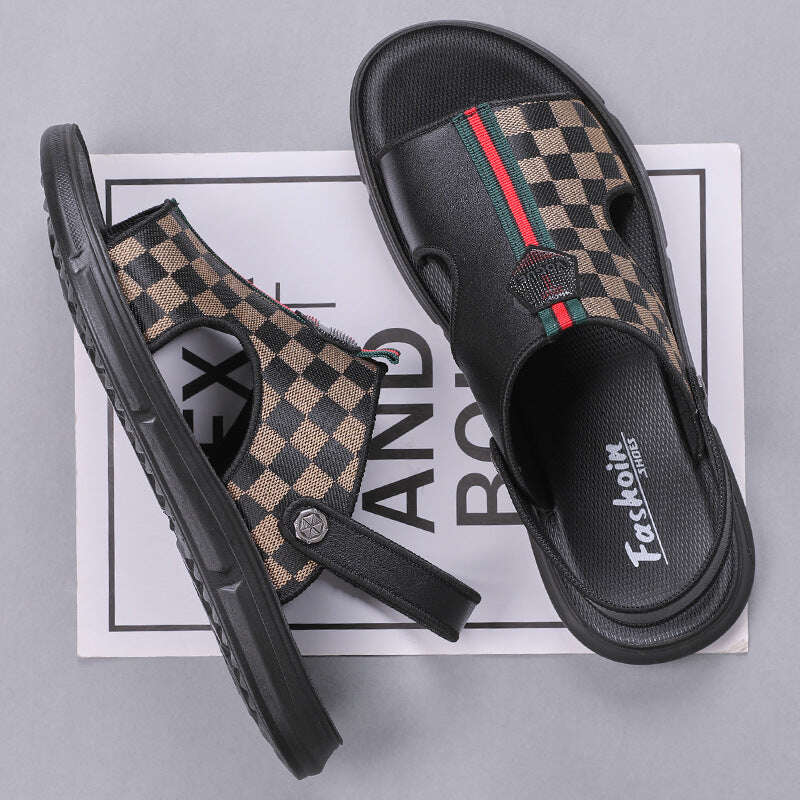 🔥Último dia com 50% de desconto🔥Sandálias de verão com sola macia