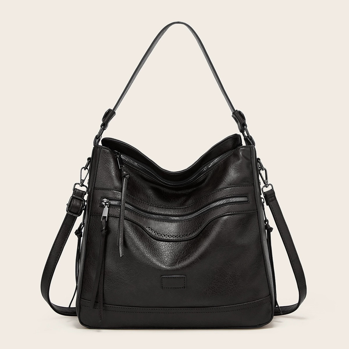 Bolsa de couro feita à mão