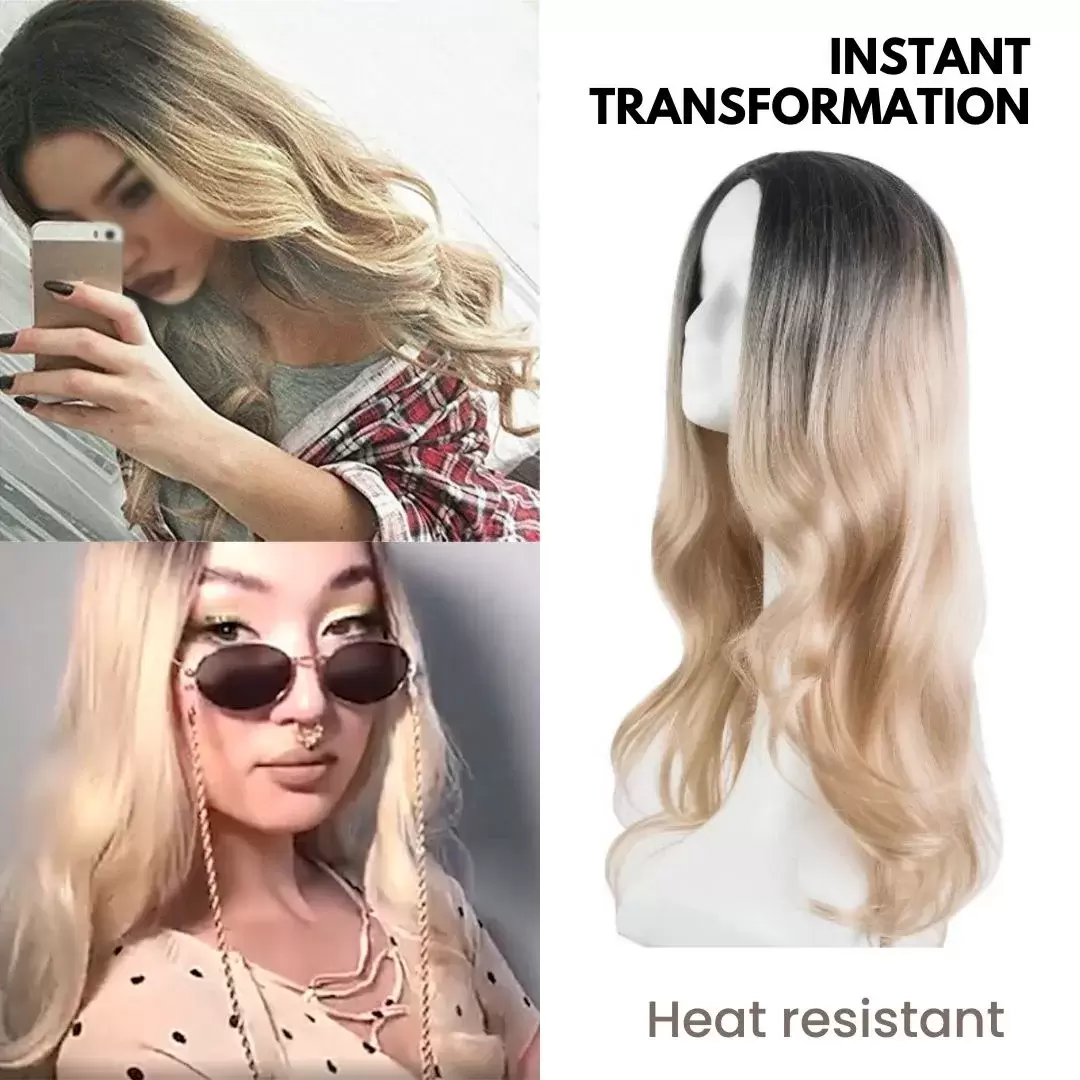 Jenny - Peruca ondulada sombria