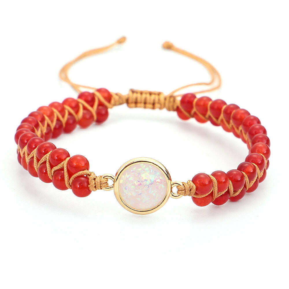 Pulseira Espiritual Ametista & Opala